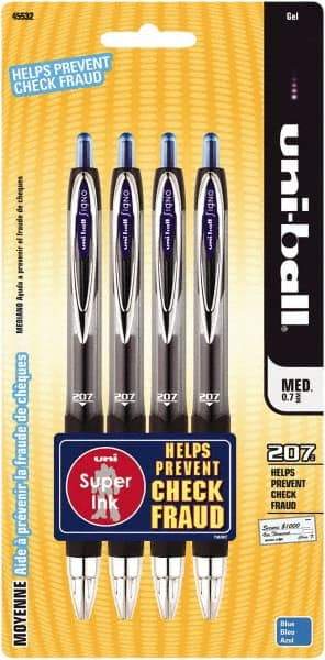 Prismacolor - 0.7mm Retractable Pen - Blue - Apex Tool & Supply