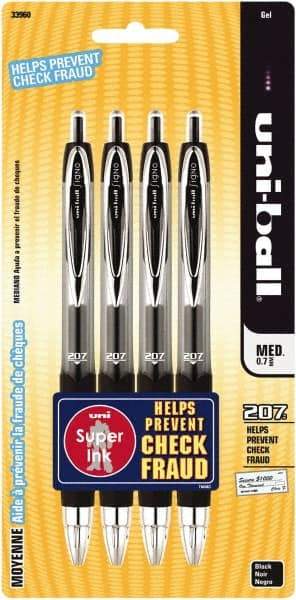 Prismacolor - 0.7mm Retractable Pen - Black - Apex Tool & Supply