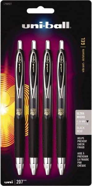 Prismacolor - 0.38mm Retractable Pen - Black - Apex Tool & Supply