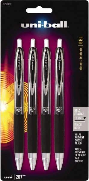 Prismacolor - 1mm Retractable Pen - Black - Apex Tool & Supply