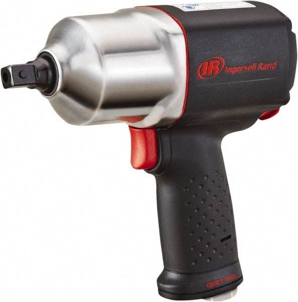 Ingersoll-Rand - 1/2" Drive, 11,000 RPM, 780 Ft/Lb Torque Impact Wrench - Pistol Grip Handle, 1,250 IPM, 5.8 CFM, 90 psi, 1/4" NPTF Inlet - Apex Tool & Supply
