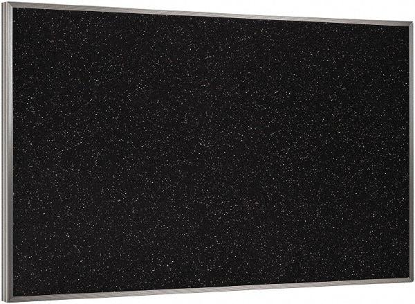 Ghent - 46-1/2" Wide x 36" High Open Cork Bulletin Board - Rubber, Confetti (Color) - Apex Tool & Supply