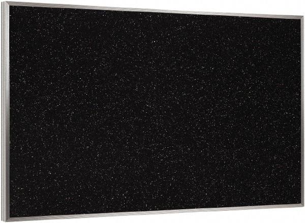 Ghent - 72-1/2" Wide x 48-1/2" High Open Cork Bulletin Board - Rubber, Confetti (Color) - Apex Tool & Supply
