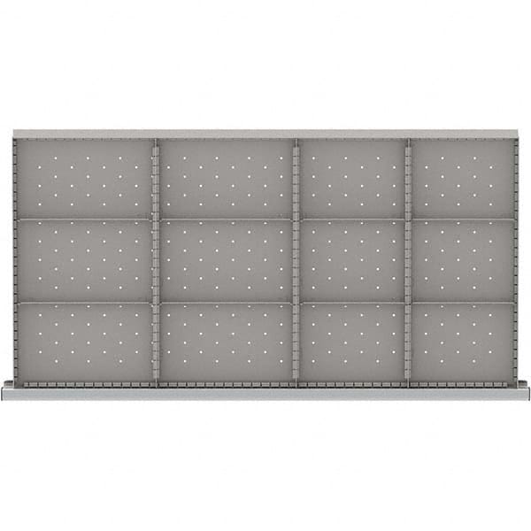 LISTA - 12-Compartment Drawer Divider Layout for 3.15" High Drawers - Apex Tool & Supply
