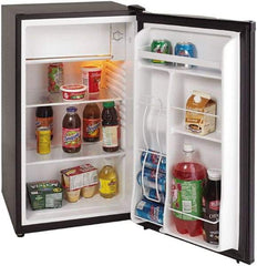Avanti - 3.3 Cubic Ft. Black Office Refrigerator - 18 Inch Wide x 17-1/2 Inch Deep x 33 Inch High - Apex Tool & Supply