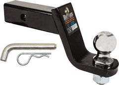 Buyers Products - 2" Ball Diam, 5-3/4" Shank Length, Hitch Ball - 2" Shank Diam, 5,000 Lb Capacity, Black Powder-Coated - Apex Tool & Supply