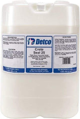 Detco - 5 Gal Container Glossy Clear Sealer - 400 Sq Ft/Gal Coverage, <100 g/L g/L VOC Content - Apex Tool & Supply