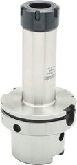 Parlec - 2mm to 20mm Capacity, 4.72" Projection, HSK100A Hollow Taper, ER32 Collet Chuck - 0.0002" TIR, Through-Spindle - Exact Industrial Supply