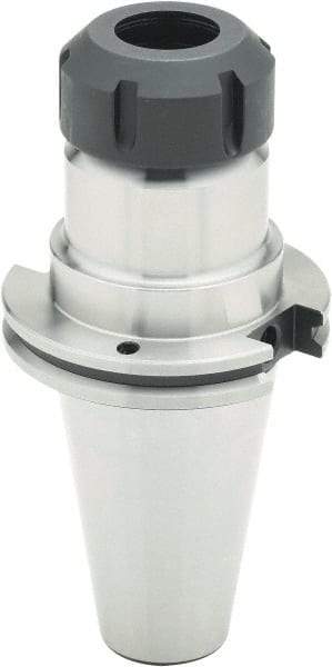 Parlec - 3mm to 30mm Capacity, 4.22" Projection, CAT50 Taper Shank, ER40 Collet Chuck - 8.22" OAL - Exact Industrial Supply