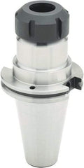 Parlec - 3mm to 30mm Capacity, 4.22" Projection, CAT50 Taper Shank, ER40 Collet Chuck - 8.22" OAL - Exact Industrial Supply