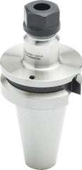 Parlec - 0.5mm to 7mm Capacity, 4" Projection, BT40 Taper Shank, ER11 Collet Chuck - 6.58" OAL - Exact Industrial Supply