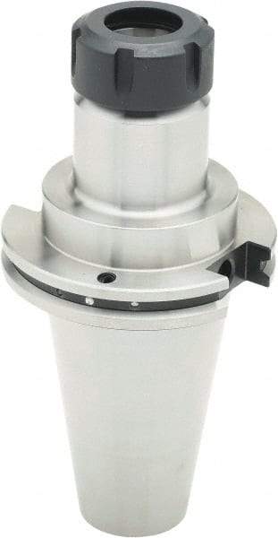 Parlec - 1mm to 16mm Capacity, 4" Projection, CAT50 Taper Shank, ER25 Collet Chuck - 8" OAL - Exact Industrial Supply