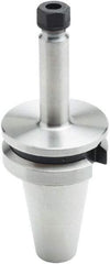 Parlec - 0.5mm to 7mm Capacity, 4" Projection, BT40 Taper Shank, ER11 Collet Chuck - 6.58" OAL - Exact Industrial Supply