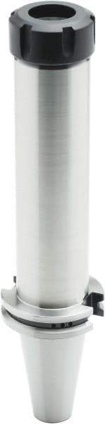 Parlec - 2mm to 20mm Capacity, 8" Projection, CAT40 Taper Shank, ER32 Collet Chuck - 10.69" OAL - Exact Industrial Supply