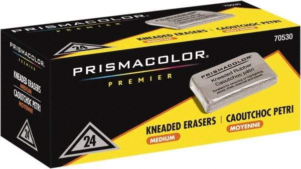 Prismacolor - Square Rubber Eraser - Gray - Apex Tool & Supply