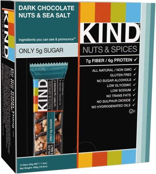 KIND - Nutrition Bar - Dark Chocolate/Nuts/Sea Salt - Apex Tool & Supply