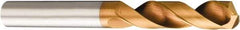 Sandvik Coromant - 7.4mm 140° Solid Carbide Jobber Drill - Multilayer TiAlN Finish, Right Hand Cut, Spiral Flute, Straight Shank, 3.1102" OAL, Split Point - Apex Tool & Supply