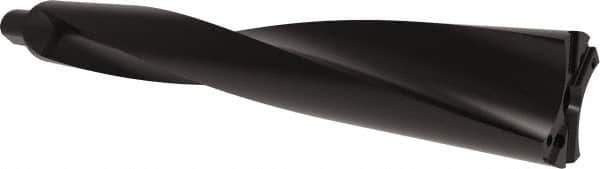 Allied Machine and Engineering - Series APX 83, 8xD, 2" Shank Diam, Drill Body - 29.5469" Drill Body Length to Flange, W8308H Toolholder, 34.0469" OAL, 29.5469" Drill Body Length, Weldon Flat Shank, Through Coolant - Apex Tool & Supply