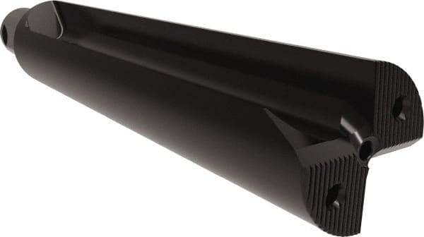 Allied Machine and Engineering - 228mm Max Drill Depth, 4.5xD, 1.8752" Diam, Indexable Insert Drill - 4 Inserts, 40mm Shank Diam, Straight Shank - Apex Tool & Supply
