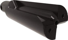 Allied Machine and Engineering - 140mm Max Drill Depth, 2.2xD, 2.2" Diam, Indexable Insert Drill - 4 Inserts, 40mm Shank Diam, Straight Shank - Apex Tool & Supply