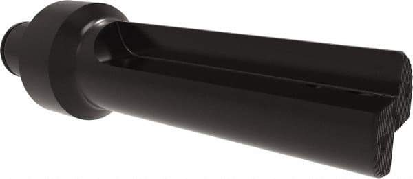 Allied Machine and Engineering - 5-1/2" Max Drill Depth, 2" Diam, Indexable Insert Drill - 2 Inserts, ABS63 Modular Connection Shank - Apex Tool & Supply