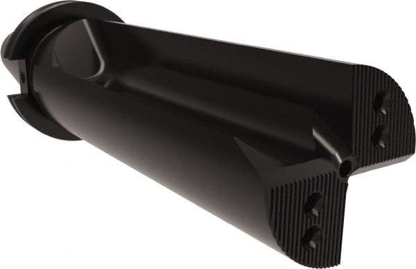 Allied Machine and Engineering - 8-1/2" Max Drill Depth, 2.5xD, 3.2" Diam, Indexable Insert Drill - 3 Inserts, CAT50 Taper Shank - Apex Tool & Supply