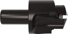 Allied Machine and Engineering - AND10050, MS 33649, SAE AS5202 Standard, 2-1/2-12, 32 Tube Dash Number, 60° Porting Angle, 2.524" Pilot Diam, 1-1/2" Shank Diam, Indexable Spade Blade Insert Porting Tool - 2 Porting Inserts, 6-3/8" Overall Length - Apex Tool & Supply