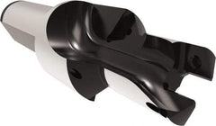 Allied Machine and Engineering - 16 to 16.99mm Diam, Straight Shank, 19.05mm Body Shank Diam, Combo Chamfer and Countersink Drill - TCMT 110204 Insert, 102.39mm OAL - Apex Tool & Supply