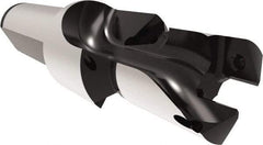 Allied Machine and Engineering - 17 to 17.99mm Diam, Straight Shank, 19.05mm Body Shank Diam, Combo Chamfer and Countersink Drill - TCMT 110204 Insert, 102mm OAL - Apex Tool & Supply