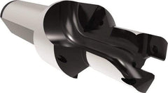Allied Machine and Engineering - 15 to 15.99mm Diam, Straight Shank, 19.05mm Body Shank Diam, Combo Chamfer and Countersink Drill - TCMT 110204 Insert, 95.65mm OAL - Apex Tool & Supply