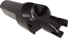Allied Machine and Engineering - 12 to 13mm Diam, Straight Shank, 19.05mm Body Shank Diam, Combo Chamfer and Countersink Drill - TCMT 110204 Insert, 94.85mm OAL - Apex Tool & Supply