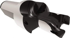 Allied Machine and Engineering - 13 to 13.99mm Diam, Straight Shank, 19.05mm Body Shank Diam, Combo Chamfer and Countersink Drill - TCMT 110204 Insert, 94.46mm OAL - Apex Tool & Supply