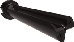 Allied Machine and Engineering - 11-3/4" Max Drill Depth, 4.5xD, 61mm Diam, Indexable Insert Drill - 2 Inserts, CAT50 Taper Shank - Apex Tool & Supply