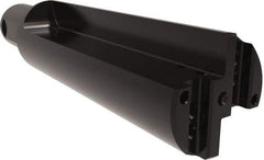 Allied Machine and Engineering - 4-3/4" Max Drill Depth, 63.5mm Diam, Indexable Insert Drill - 4 Inserts, 40mm Shank Diam, Straight Shank - Apex Tool & Supply