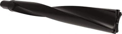 Allied Machine and Engineering - Series APX 63, 8xD, 2" Shank Diam, Drill Body - 24-1/8" Drill Body Length to Flange, W6308H Toolholder, 28-5/8" OAL, 24.125" Drill Body Length, Weldon Flat Shank, Through Coolant - Apex Tool & Supply