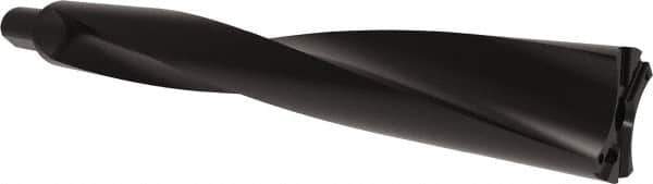 Allied Machine and Engineering - Series APX 76, 8xD, 2" Shank Diam, Drill Body - 27.8438" Drill Body Length to Flange, W7608H Toolholder, 32.3438" OAL, 27.8438" Drill Body Length, Weldon Flat Shank, Through Coolant - Apex Tool & Supply