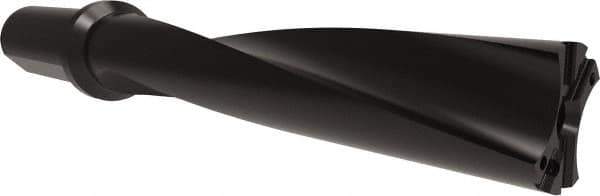 Allied Machine and Engineering - Series APX 51, 5xD, 50mm Shank Diam, Drill Body - 339.6mm Drill Body Length to Flange, W5105H Toolholder, 419.6mm OAL, 339.6mm Drill Body Length, Weldon Flat Shank, Through Coolant - Apex Tool & Supply