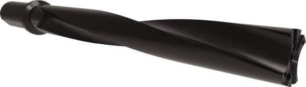 Allied Machine and Engineering - Series APX 51, 8xD, 50mm Shank Diam, Drill Body - 510.5mm Drill Body Length to Flange, W5108H Toolholder, 590.5mm OAL, 510.5mm Drill Body Length, Weldon Flat Shank, Through Coolant - Apex Tool & Supply