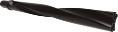 Allied Machine and Engineering - Series APX 57, 10xD, 50mm Shank Diam, Drill Body - 683.8mm Drill Body Length to Flange, W5710H Toolholder, 763.8mm OAL, 683.8mm Drill Body Length, Weldon Flat Shank, Through Coolant - Apex Tool & Supply