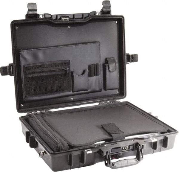 Pelican Products, Inc. - 17-1/4" Wide x 4-7/8" High, Laptop/Tablet Case - Black, Polypropylene - Apex Tool & Supply