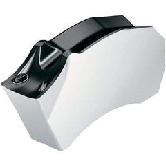 Walter - SX2E200N02 CF6 WSM43S Grade, 0.0787" Cutting Width, Carbide Cutoff Insert - Neutral Lead Angle, 0.0079" Cnr Rad, TiAlN/Al2O3/Al Coated, Single End - Apex Tool & Supply