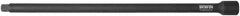 Irwin - 3/8" Drive Standard Socket Extension - 12" OAL, Black Oxide Finish - Apex Tool & Supply