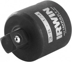 Irwin - 1/4 Male 3/8 Female Impact Drive Adapter - 1" OAL - Apex Tool & Supply
