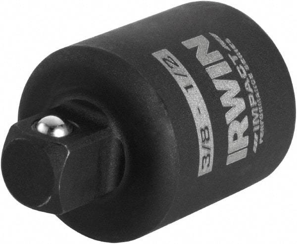 Irwin - 3/8 Male 1/2 Female Impact Drive Adapter - 1" OAL - Apex Tool & Supply