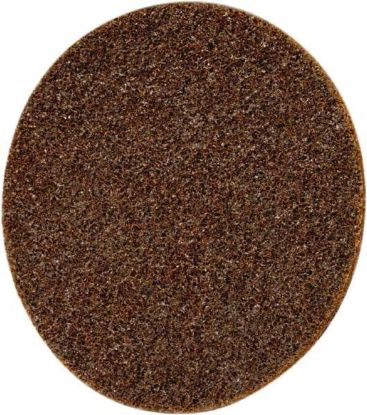 3M - 7" Diam, Aluminum Oxide Hook & Loop Disc - Coarse Grade, Nonwoven, - Apex Tool & Supply