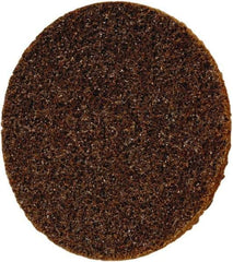 3M - 4-1/2" Diam, Aluminum Oxide Hook & Loop Disc - Coarse Grade, Nonwoven, - Apex Tool & Supply