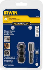 Irwin - 4 Piece Bolt Extractor Set - Clam Shell - Apex Tool & Supply