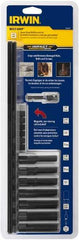 Irwin - 8 Piece Bolt Extractor Set - Magnetic Rail - Apex Tool & Supply
