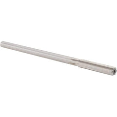 Alvord Polk - 0.3115" Cobalt 6 Flute Chucking Reamer - Straight Flute, 0.2792" Straight Shank, 1-1/2" Flute Length, 6" OAL - Apex Tool & Supply