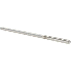 Alvord Polk - #22 Cobalt 6 Flute Chucking Reamer - Straight Flute, 0.151" Straight Shank, 1" Flute Length, 4" OAL - Apex Tool & Supply